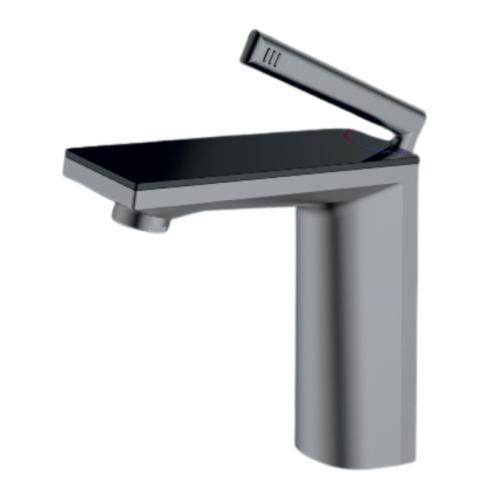 Single Lever Basin Mixer Gun Metal Gun Metal